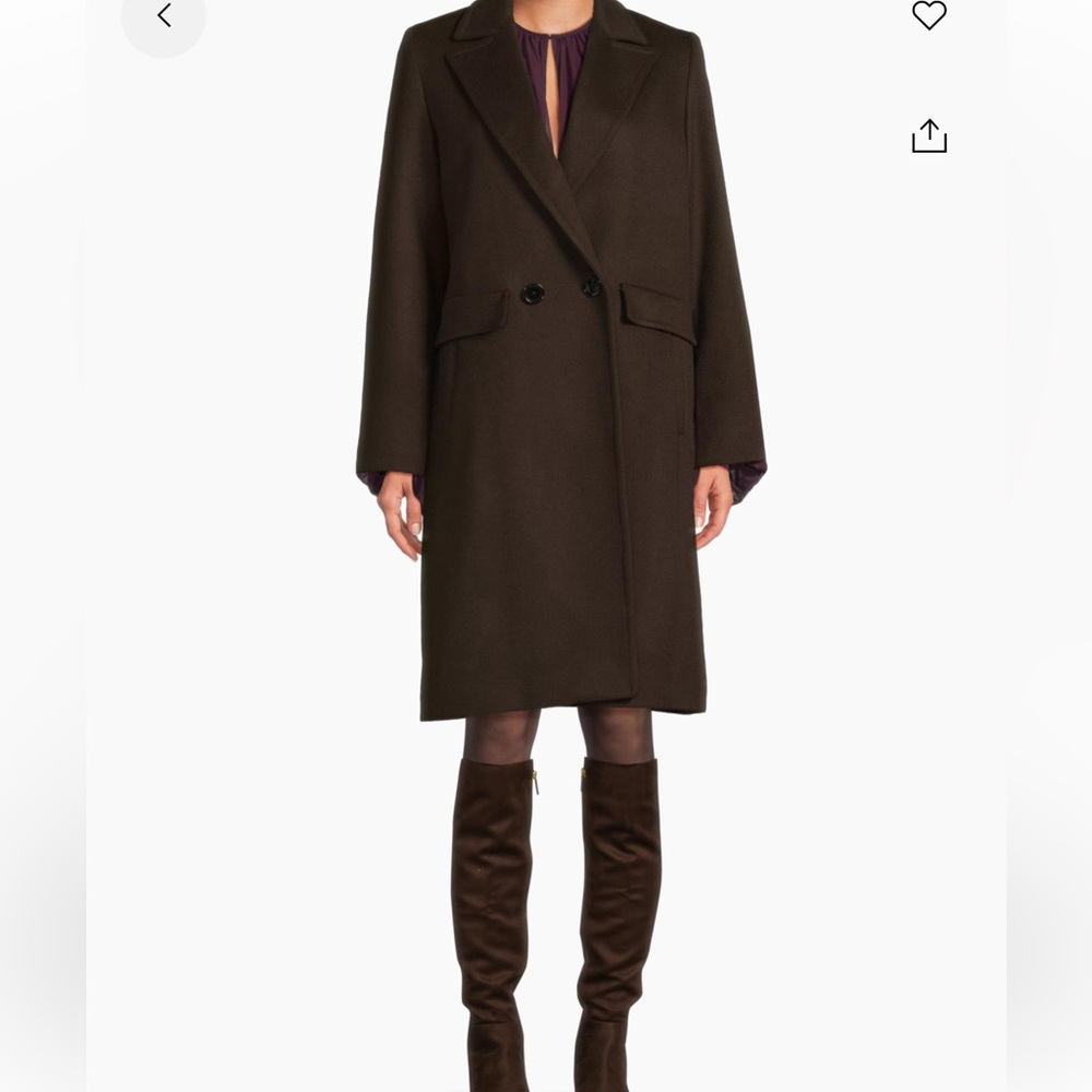 NWT Sofia Casmere Women's Coat size 6